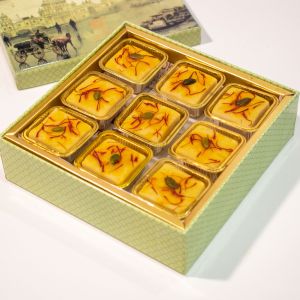 Kesar Badam Barfi Box