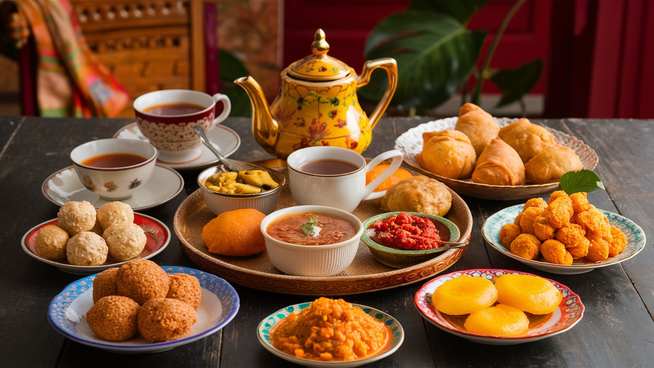 Indian Snacks for Tea Time Image